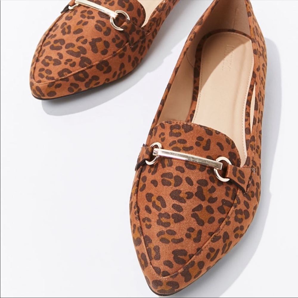 🐆 Forever 21 Leopard Print Loafers